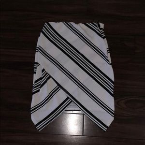 Pencil Skirt w Stripes